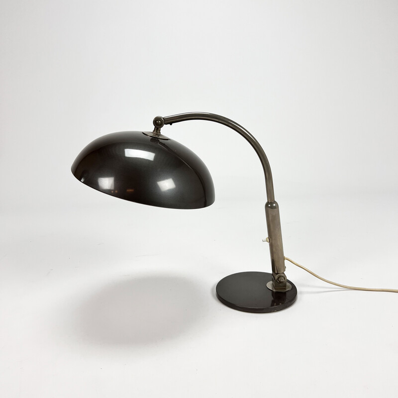 Lampe de bureau vintage modèle 144 par H. Busquet pour Hala Zeist, 1950