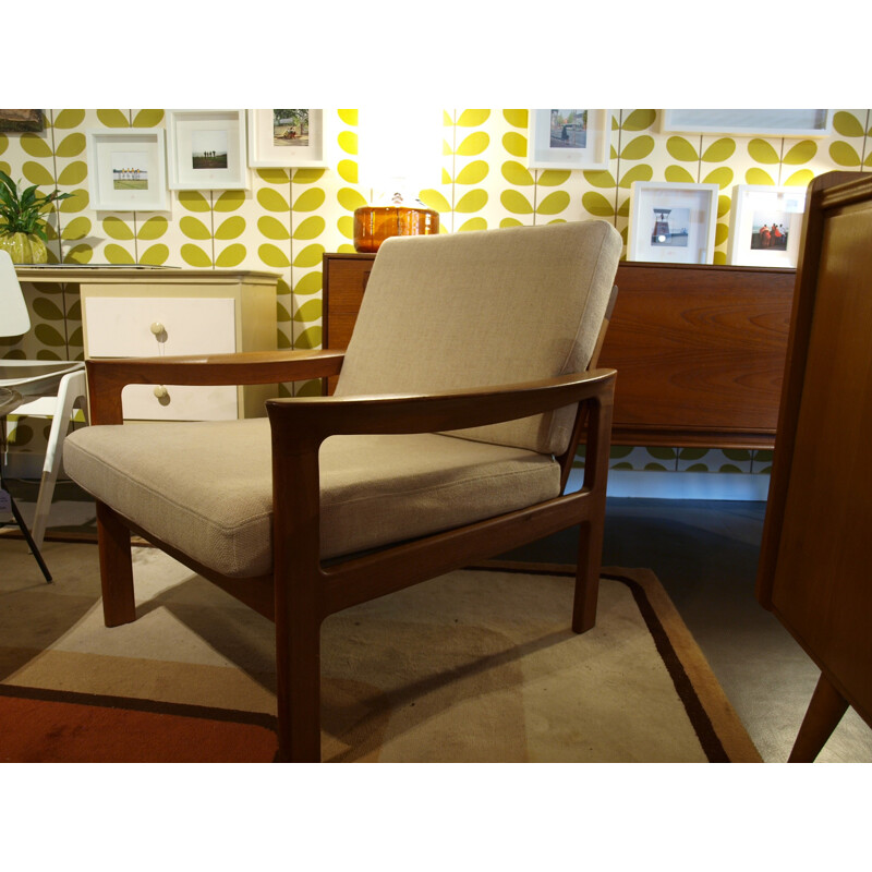 Mid century modern Danish armchair - 1960s