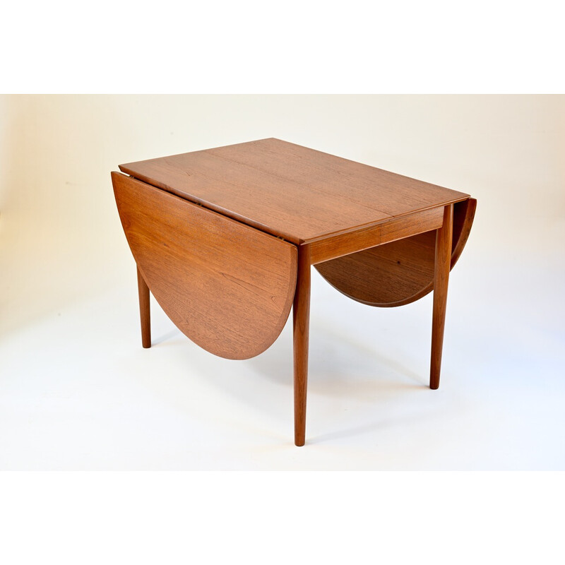 Mesa de madera vintage 227 de Arne Vodder, Dinamarca