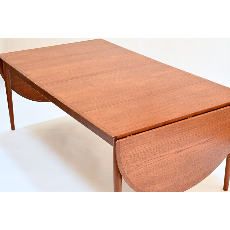 Mesa de madera vintage 227 de Arne Vodder, Dinamarca