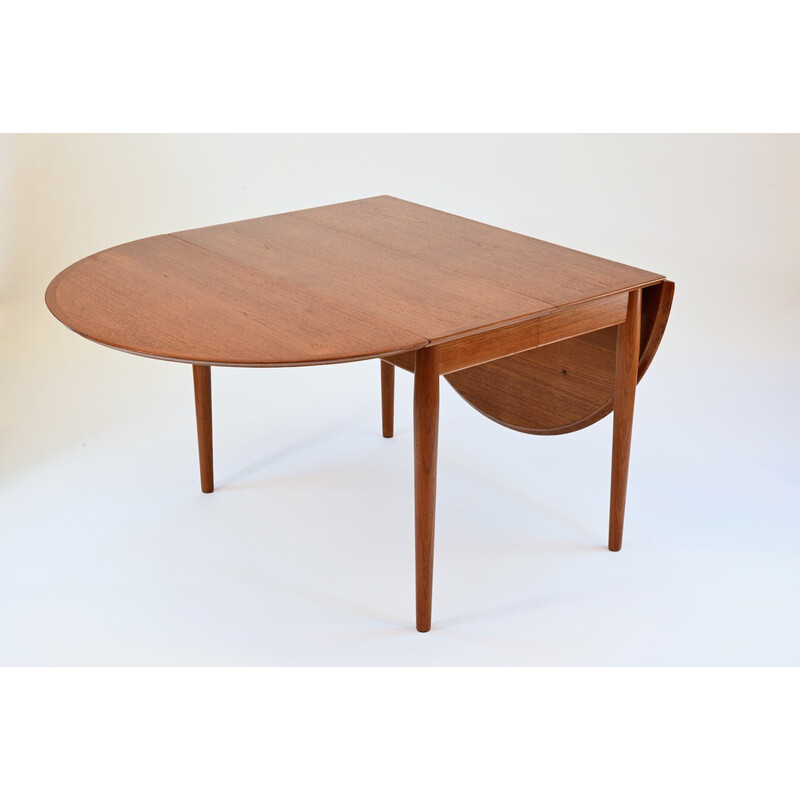 Mesa de madera vintage 227 de Arne Vodder, Dinamarca