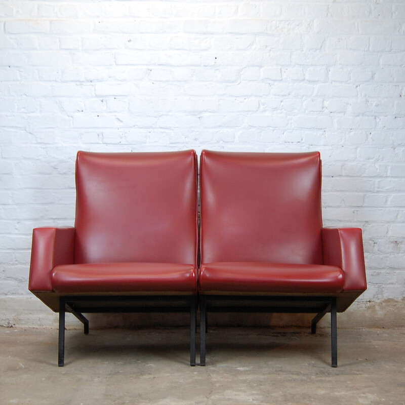 Miami vintage sofa by Pierre Guariche for Meurop