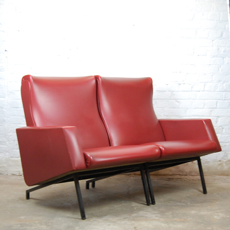 Miami vintage sofa by Pierre Guariche for Meurop