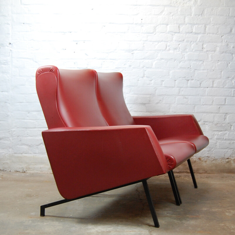 Miami vintage sofa by Pierre Guariche for Meurop