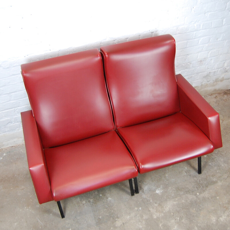 Miami vintage sofa by Pierre Guariche for Meurop