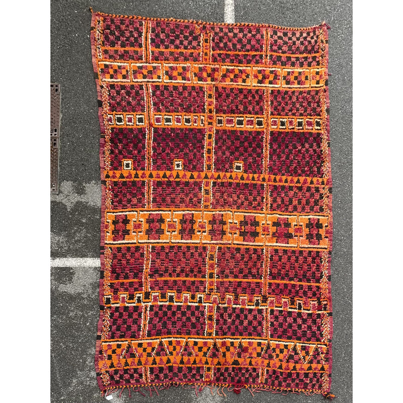 Vintage rug of Boujaad