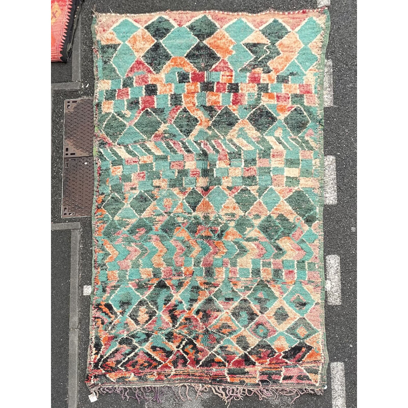 Vintage boujad berber rug