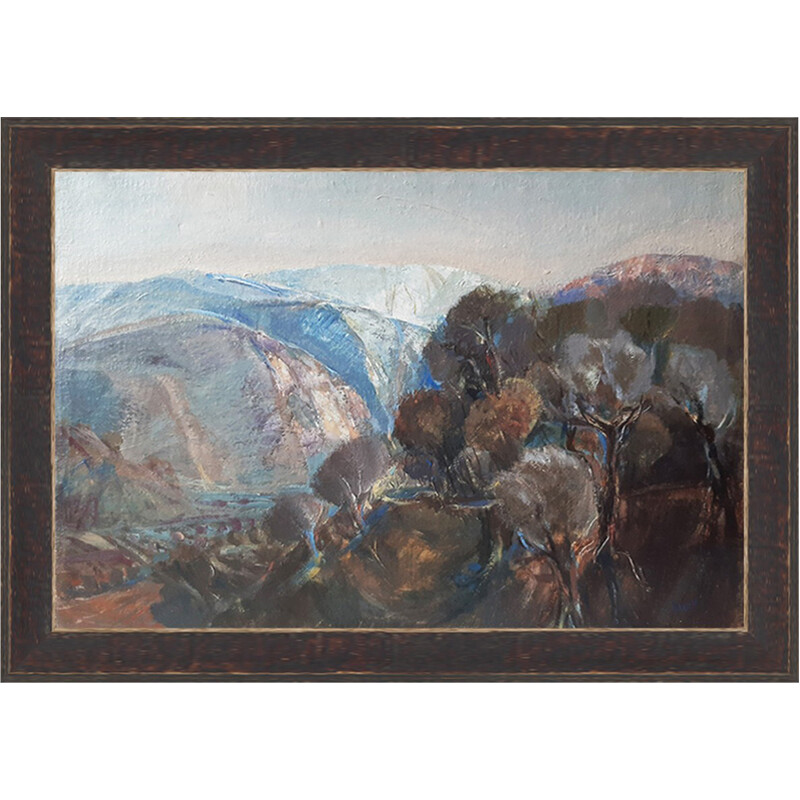tableau vintage paysage - 1925