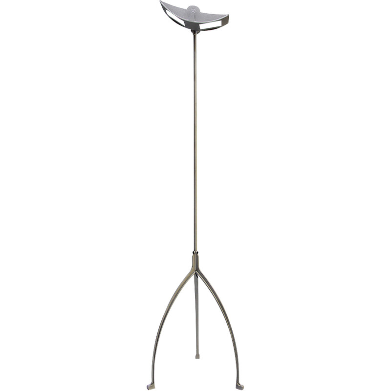Lámpara de pie trípode vintage de Lucitalia, años 80