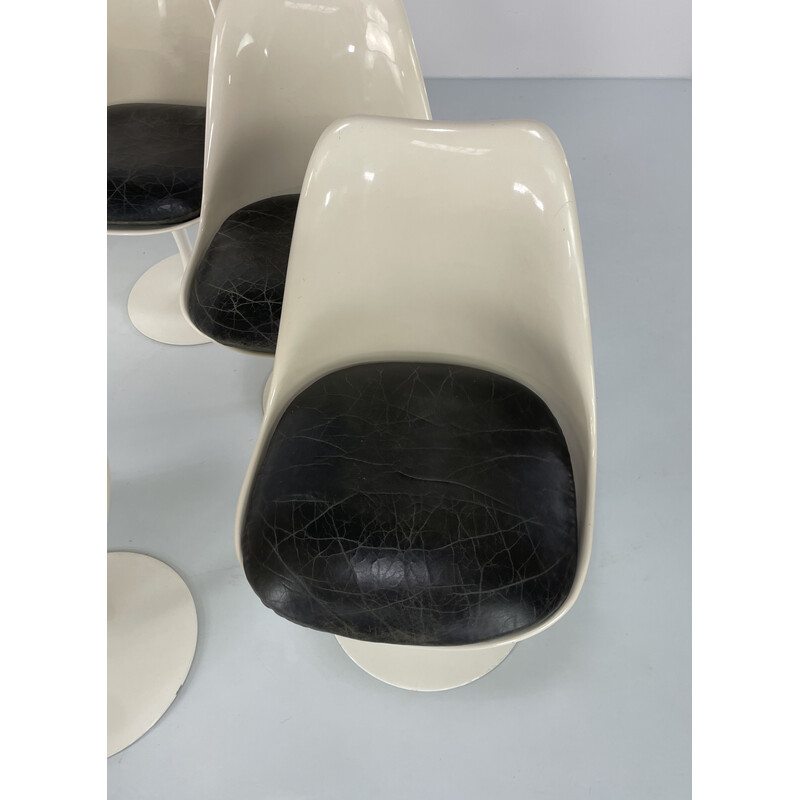 Conjunto de 8 cadeiras "Tulip" vintage da Eero Saarinen para a Knoll International, EUA 1969