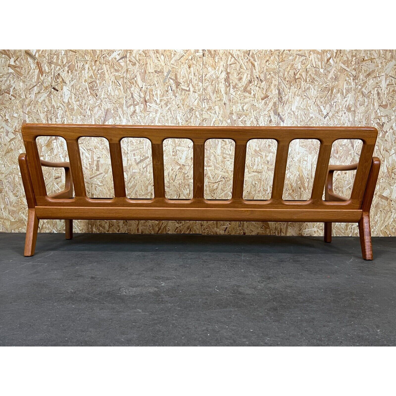 Vintage Sofa aus Teakholz von J. Kristensen, Dänemark 1960er-1970er Jahre