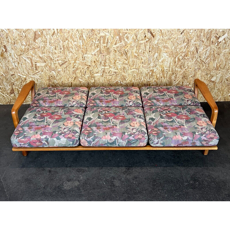 Vintage Sofa aus Teakholz von J. Kristensen, Dänemark 1960er-1970er Jahre