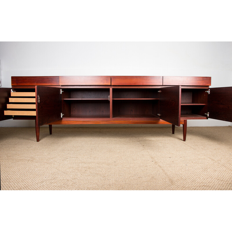 Vintage sideboard model Fa 66 in rosewood by Ib Kofod Larsen for Faarup Mobelfabrik, Denmark 1960s