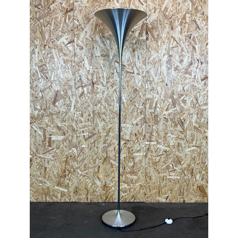 Lámpara de pie vintage en aluminio de Doria, 1960-1970