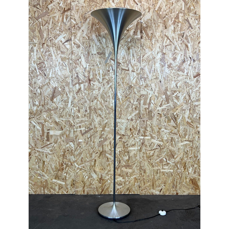 Vintage floor lamp in aluminum by Doria, 1960-1970s