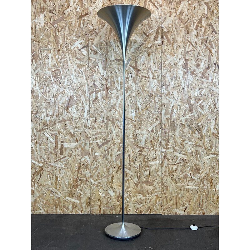 Vintage floor lamp in aluminum by Doria, 1960-1970s