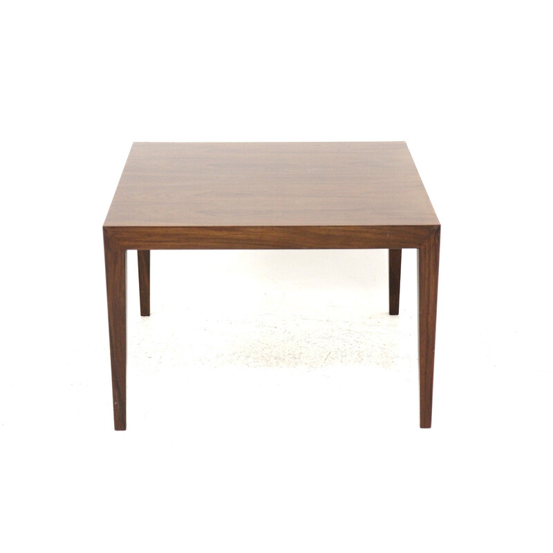 Vintage rosewood coffee table by Severin Hansen, Denmark 1960