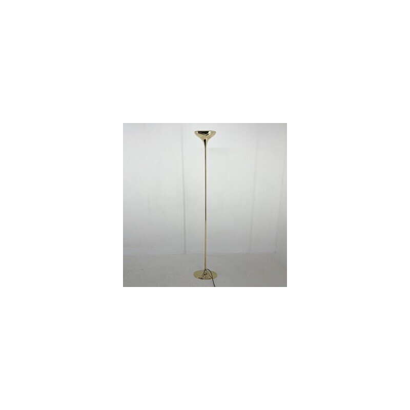 Vintage brass floor lamp, Italy 1970s