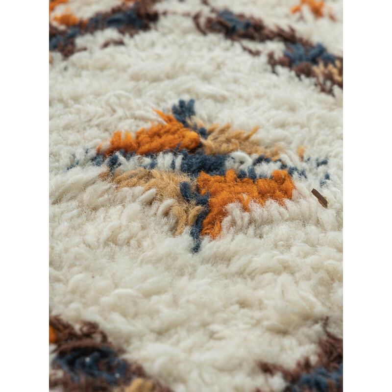 Vintage berber wool rug, Morocco 1960s