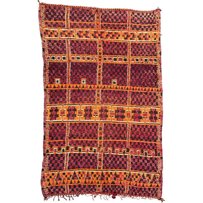 Vintage rug of Boujaad