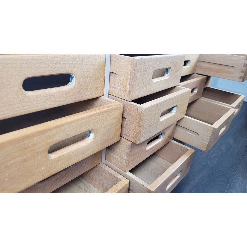 Vintage Esa chest of drawers by James Leonard for Esavian Esa Educational Supply Association, 1970s