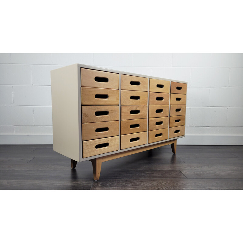 Vintage Esa chest of drawers by James Leonard for Esavian Esa Educational Supply Association, 1970s