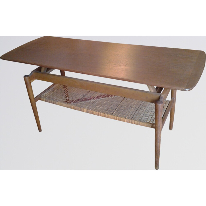 Mid century modern adjustable coffee table - 1960s