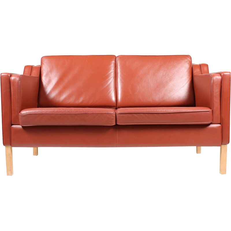 Two-Seater leather sofa - 1990s