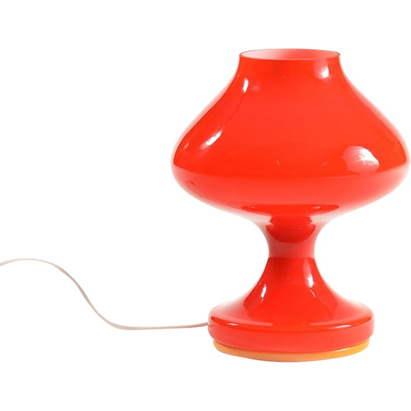 Red lamp Štěpán Tabery - 1970s