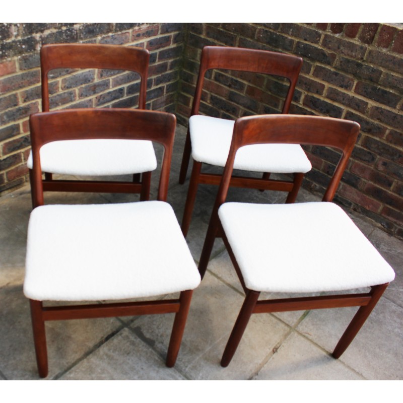Conjunto de 4 sillas británicas de mediados de siglo de John Herbert para A Younger Ltd, 1950-1960