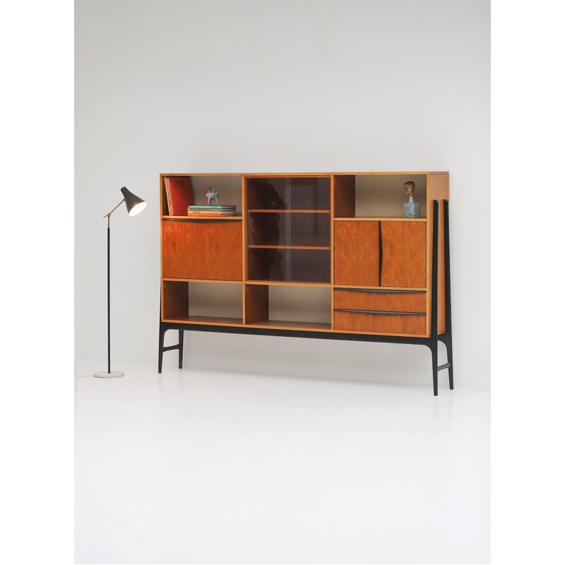 Vintage highboard by Alfred Hendrickx for Belform, 1950s