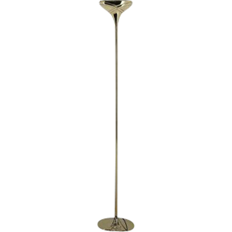 Vintage brass floor lamp, Italy 1970s