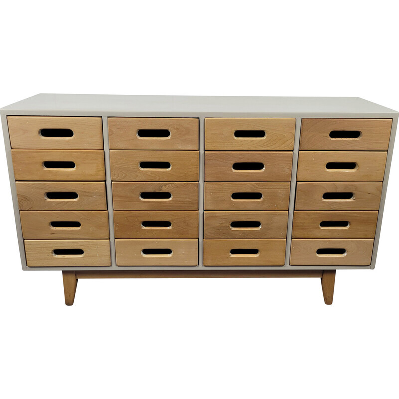 Vintage Esa chest of drawers by James Leonard for Esavian Esa Educational Supply Association, 1970s