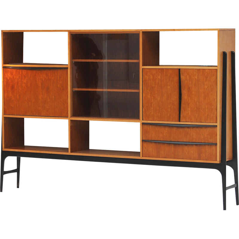 Vintage highboard by Alfred Hendrickx for Belform, 1950s