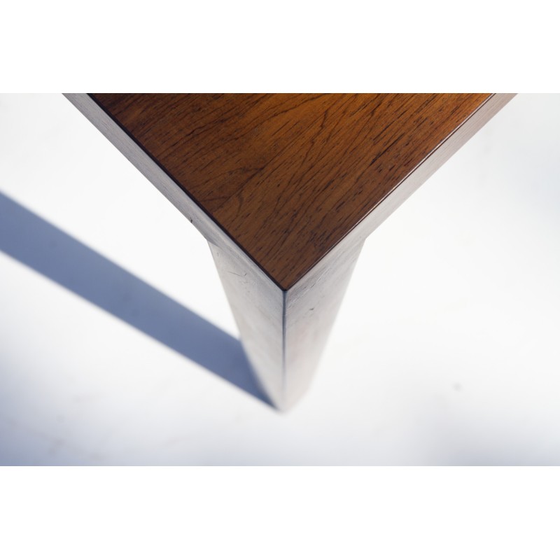 Vintage rosewood coffee table by Severin Hansen for Haslev Møbelsnedkeri, Denmark 1960s