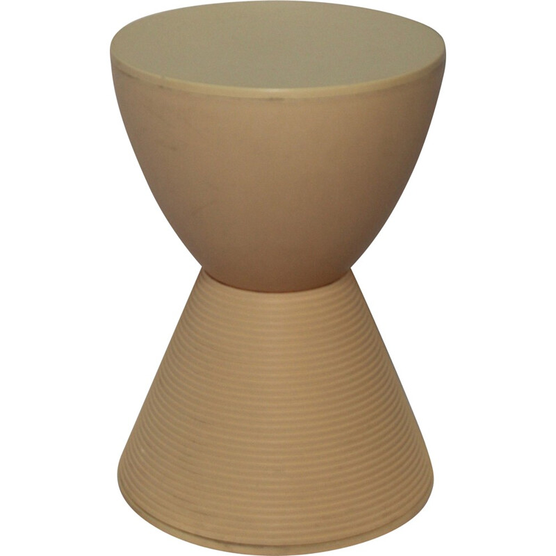 Tabouret beige en plastique de Philippe Starck pour Kartell - 1990