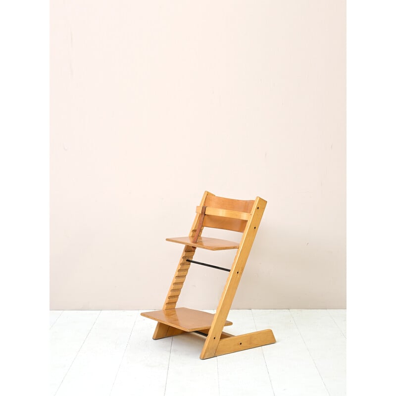 Vintage "Tripp Trapp" high chair by Stokke, 1970s