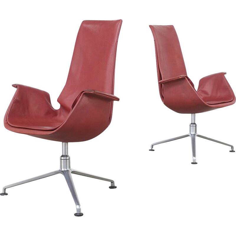 Pair of chairs Fabricius & Kastholm FK 6725 - 1950s