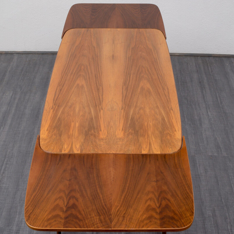 Dining table in walnut - 1950s