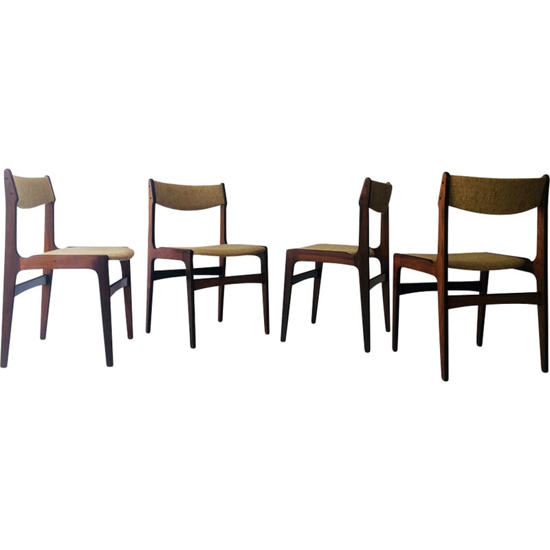 Ensemble de 4 chaises vintage en