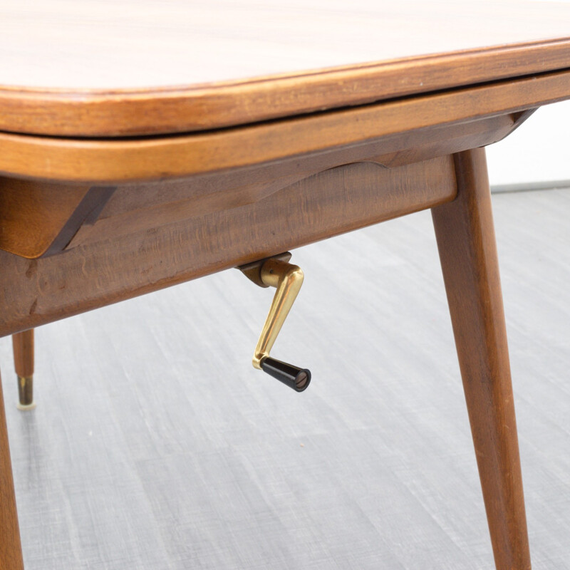 Dining table in walnut - 1950s