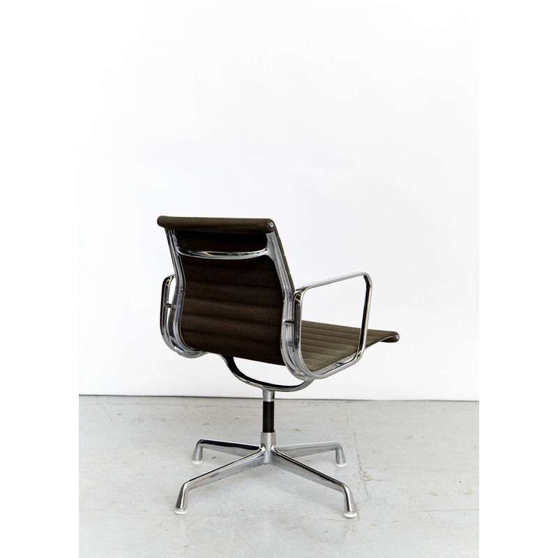 Vintage Ea 108 swivel armchair by Charles and Ray Eames for Vitra