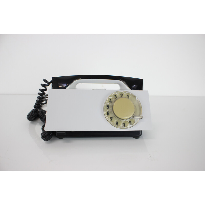Vintage functionele telefoon T65H voor Tesla, Tsjechoslowakije 1968