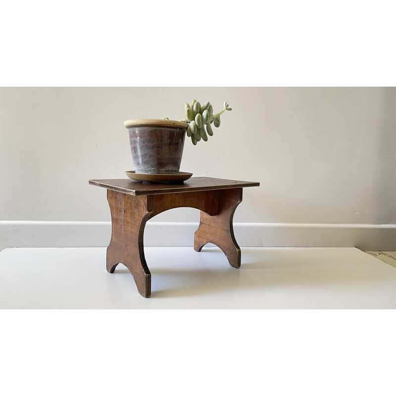 Vintage wooden stool