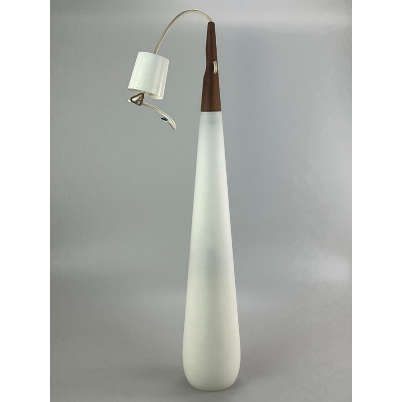 Vintage teak pendant lamp by Uno & Östen Kristiansson for Luxus, 1960s-1970s