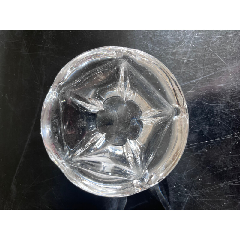 Cinzeiro de cristal Vintage para Daum, 1950