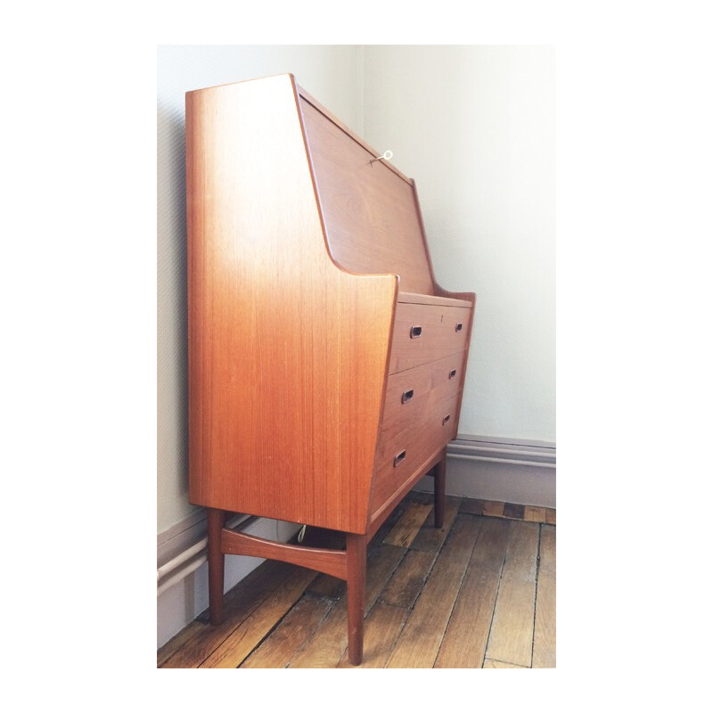 Scandinavian writing desk by Arne Wahl Iversen for Vinde Møbelfabrik - 1960s