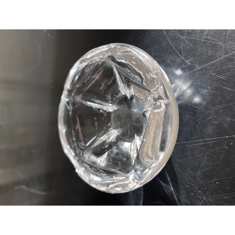 Cinzeiro de cristal Vintage para Daum, 1950