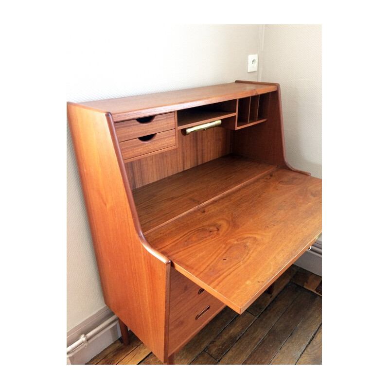 Scandinavian writing desk by Arne Wahl Iversen for Vinde Møbelfabrik - 1960s