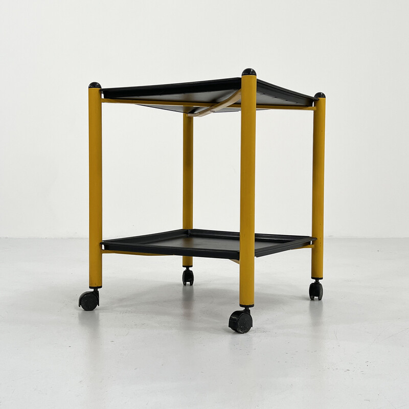 Vintage Bobo trolley in plastic and metal by Boccato, Gigante & Zambusi for Magis, 1980s